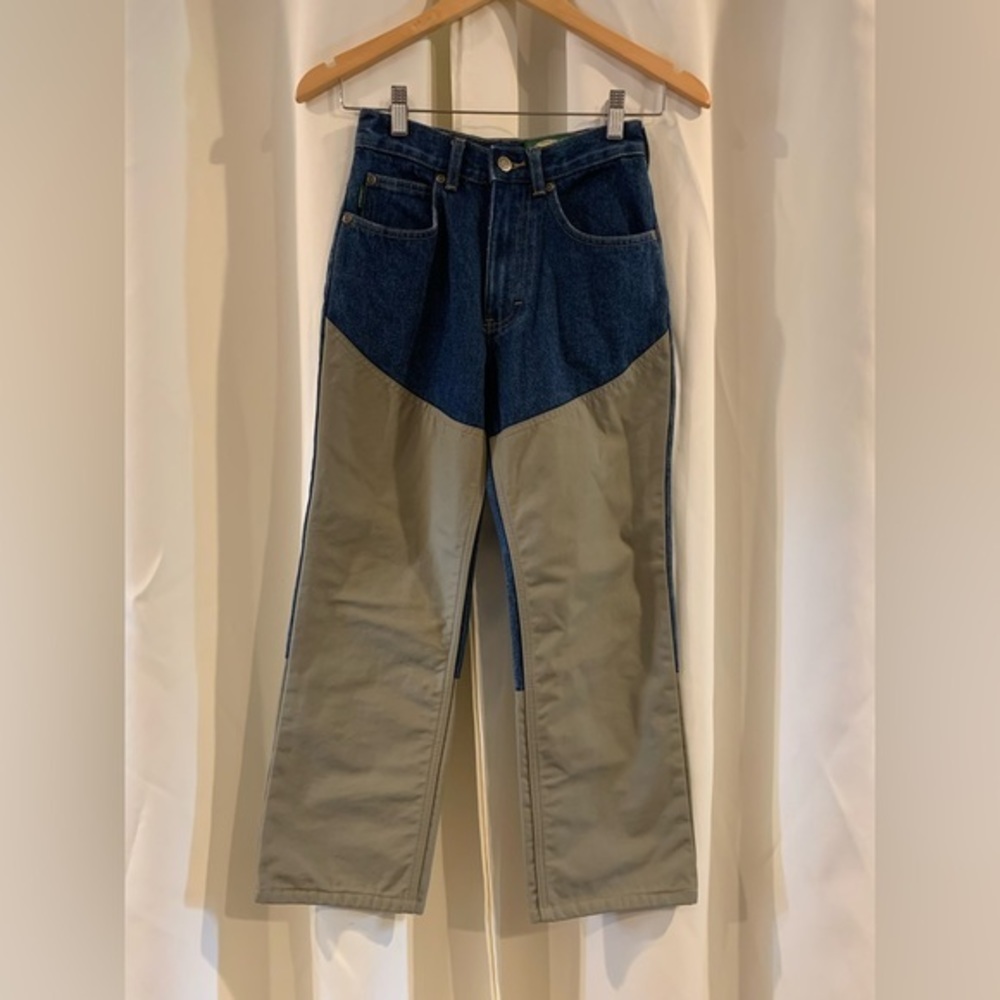 Cabela’s Two Toned Double Knee Fishing Pants‎ Youth Size 10